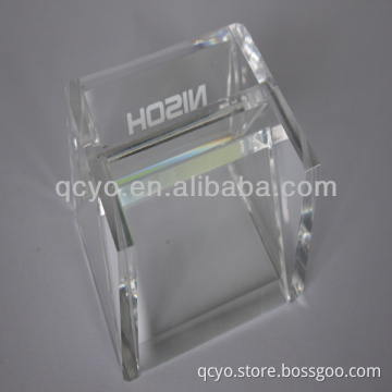 Hot sale! high quality transparent acrylic id card holder
